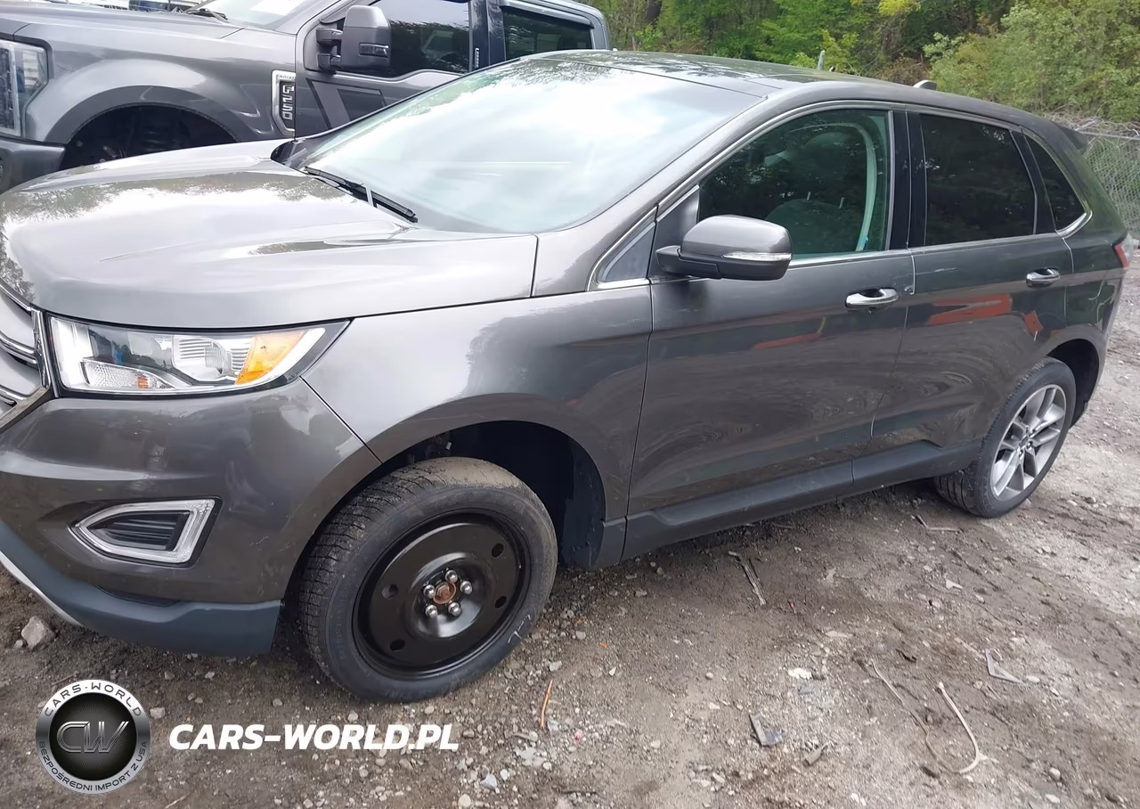 2017 Ford Edge Titanium VIN:2FMPK4K90HBB40227 - 2