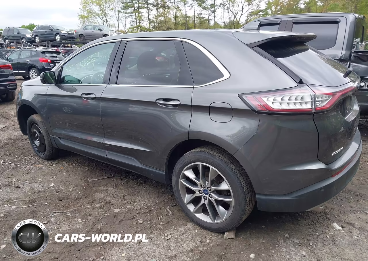 2017 Ford Edge Titanium VIN:2FMPK4K90HBB40227 - 3