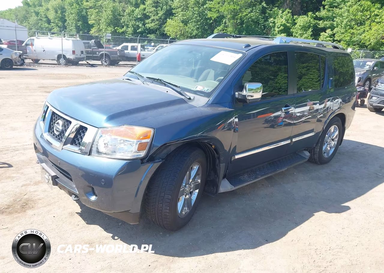 2013 Nissan Armada Platinum VIN:5N1AA0NE8DN615745 - 2