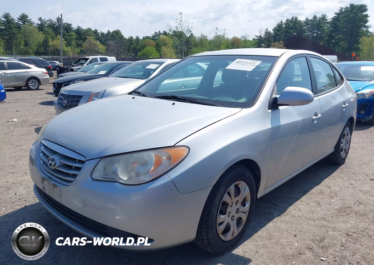 2010 Hyundai Elantra Blue VIN:KMHDU4AD9AU951480 - 2