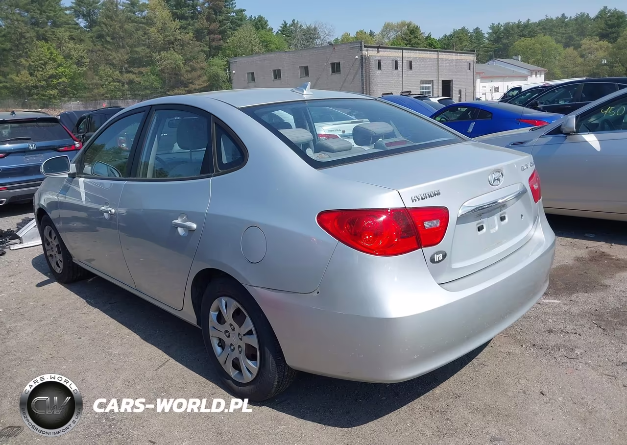 2010 Hyundai Elantra Blue VIN:KMHDU4AD9AU951480 - 3