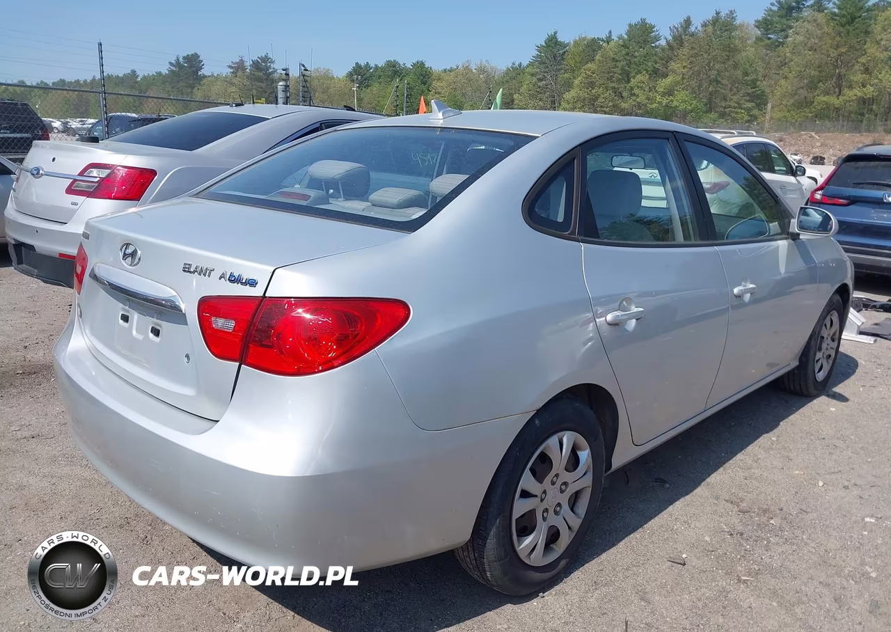 2010 Hyundai Elantra Blue VIN:KMHDU4AD9AU951480 - 4