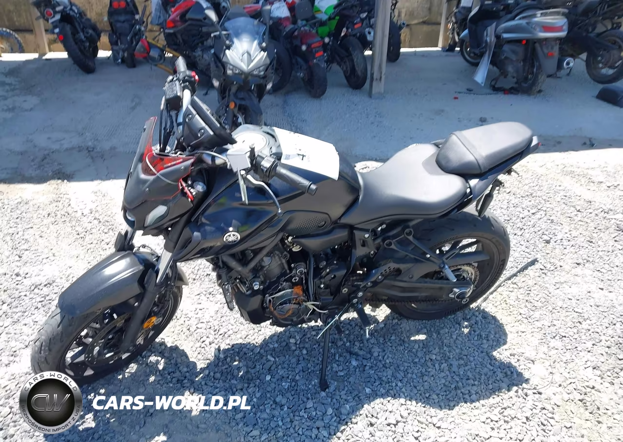 2024 Yamaha Mt07 VIN:JYARM32E7RA010193 - 2