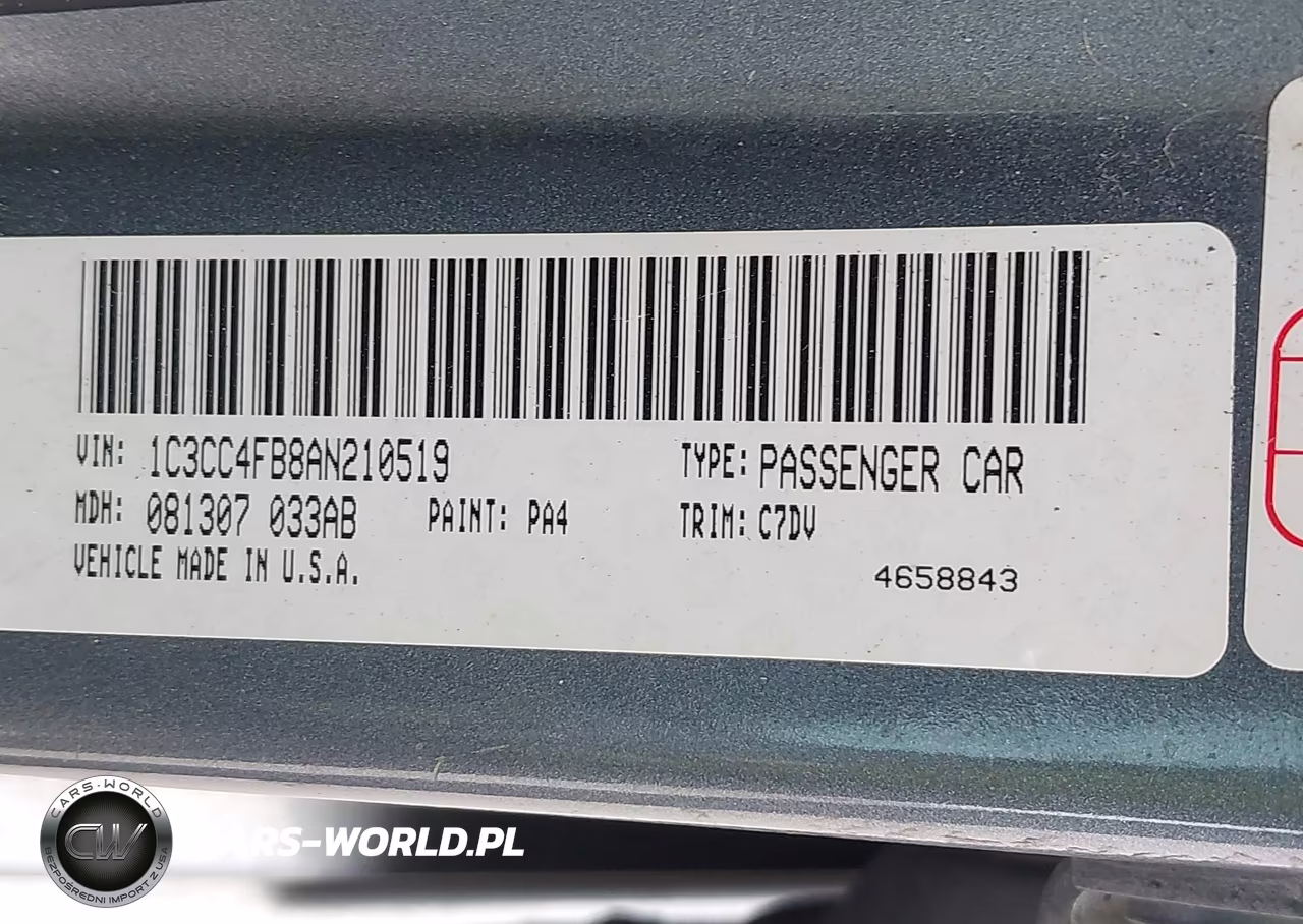 2010 Chrysler Sebring Touring VIN:1C3CC4FB8AN210519 - 9