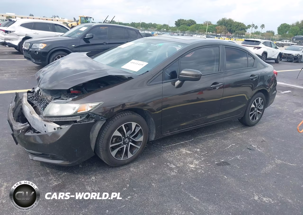 2014 Honda Civic Ex VIN:2HGFB2F85EH520664 - 2