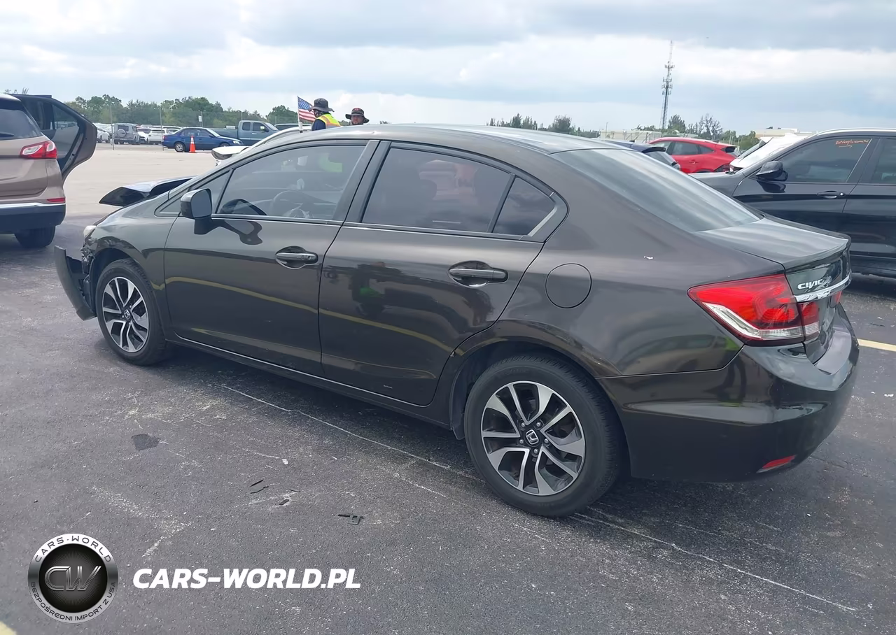 2014 Honda Civic Ex VIN:2HGFB2F85EH520664 - 3