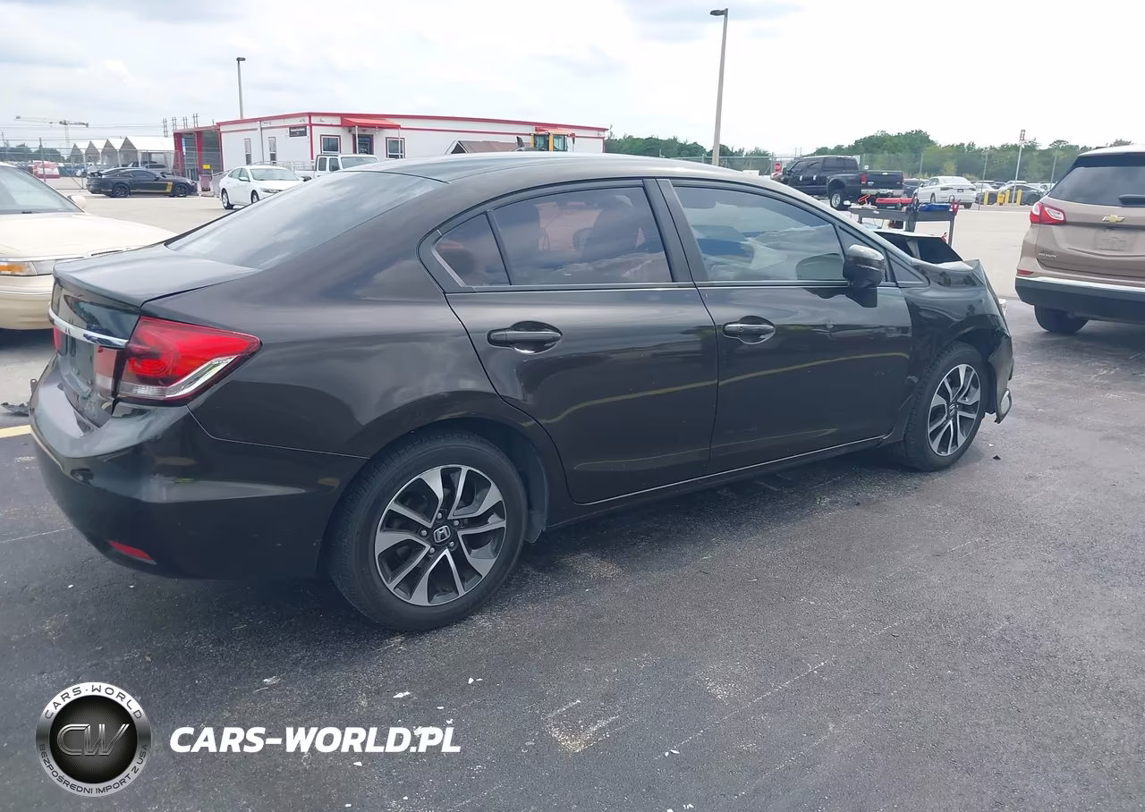 2014 Honda Civic Ex VIN:2HGFB2F85EH520664 - 4