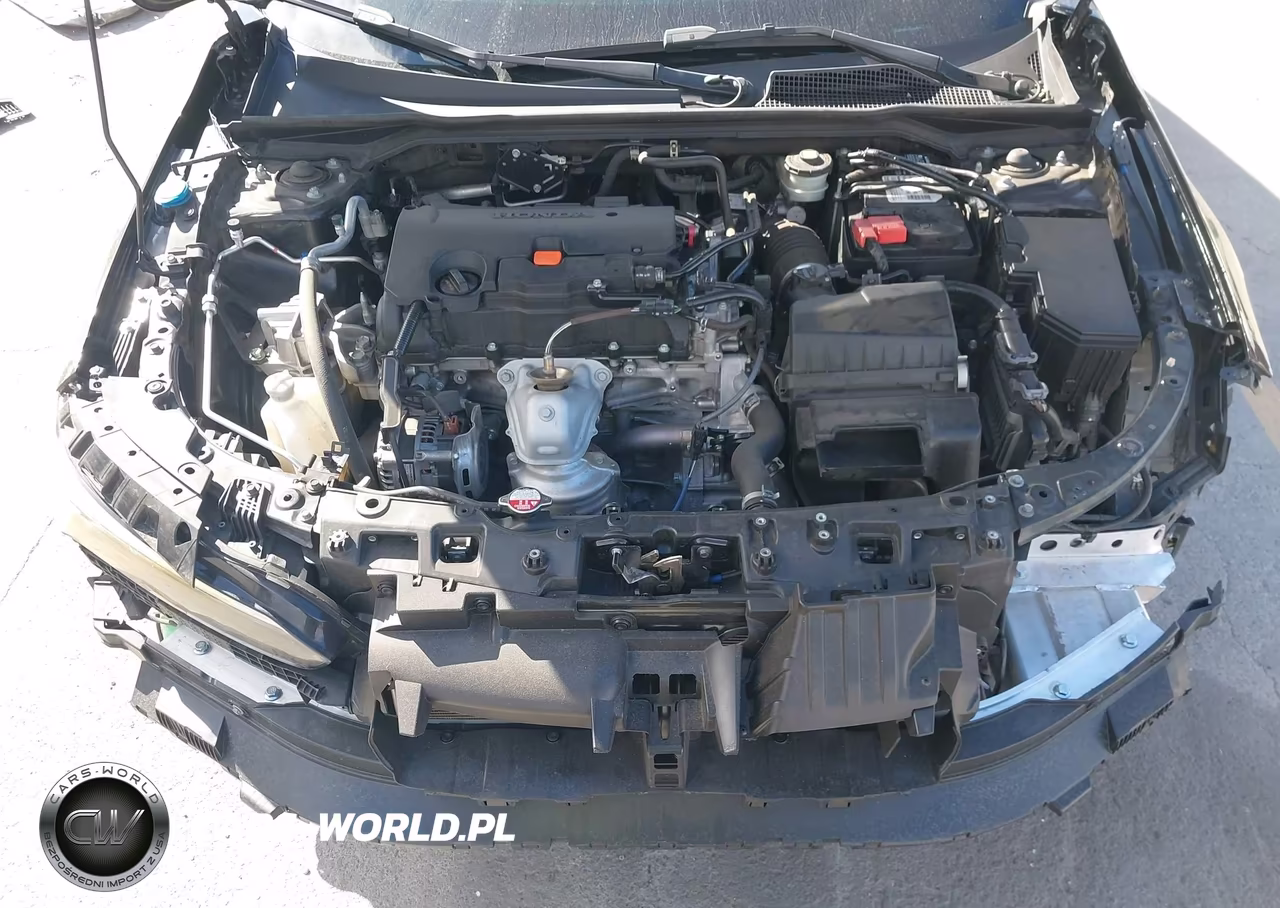 2022 Honda Civic Lx VIN:2HGFE2F23NH584625 - 10