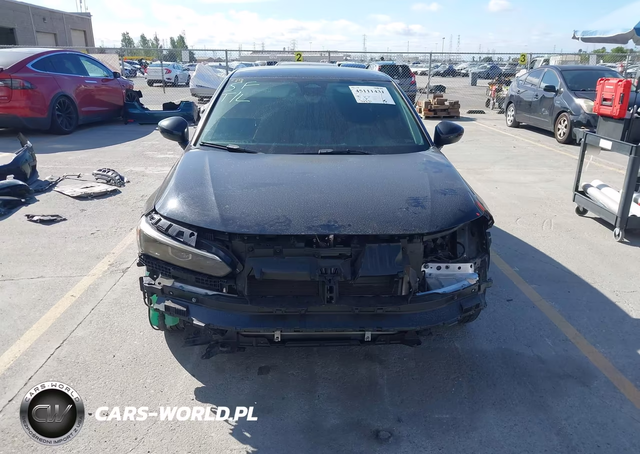 2022 Honda Civic Lx VIN:2HGFE2F23NH584625 - 13