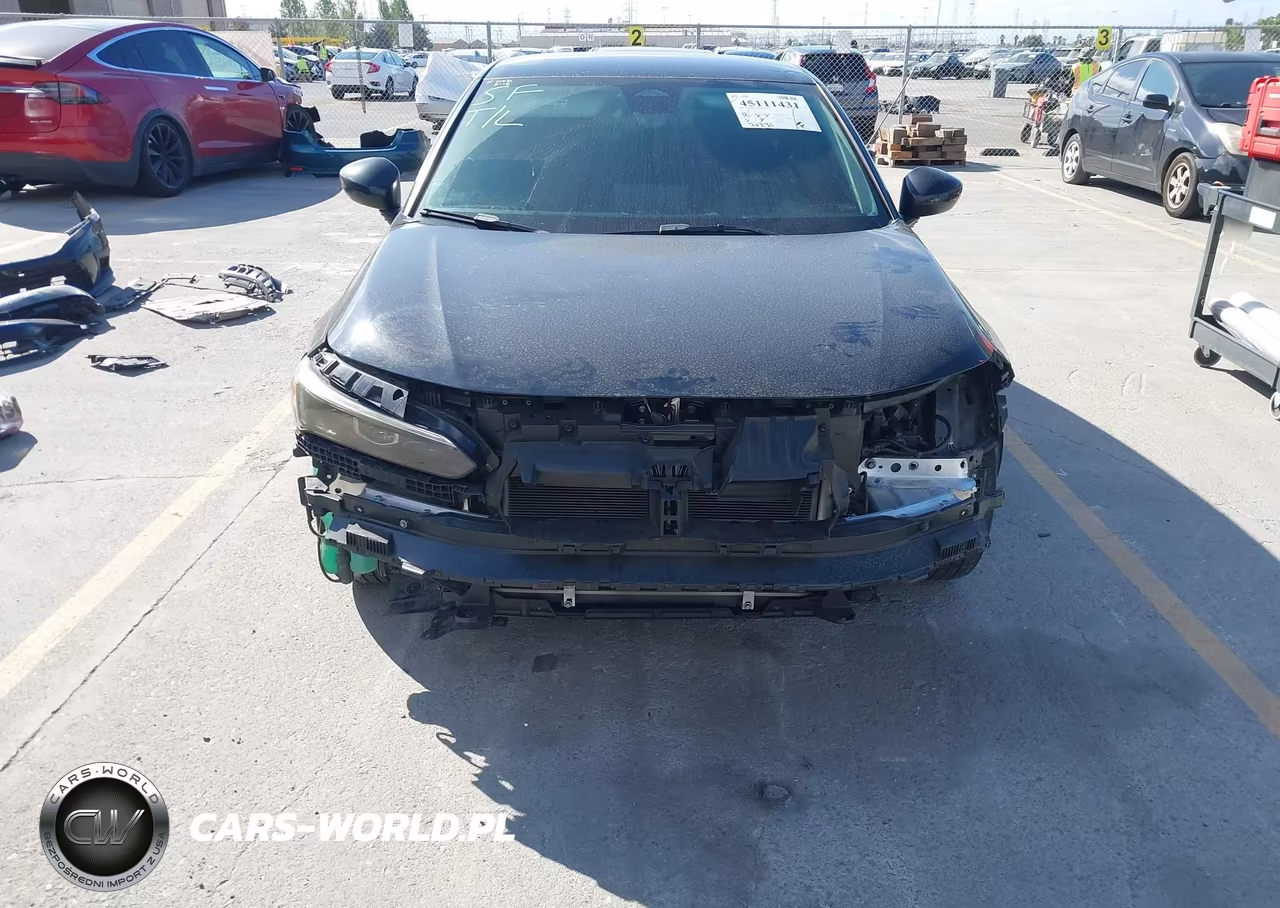 2022 Honda Civic Lx VIN:2HGFE2F23NH584625 - 6