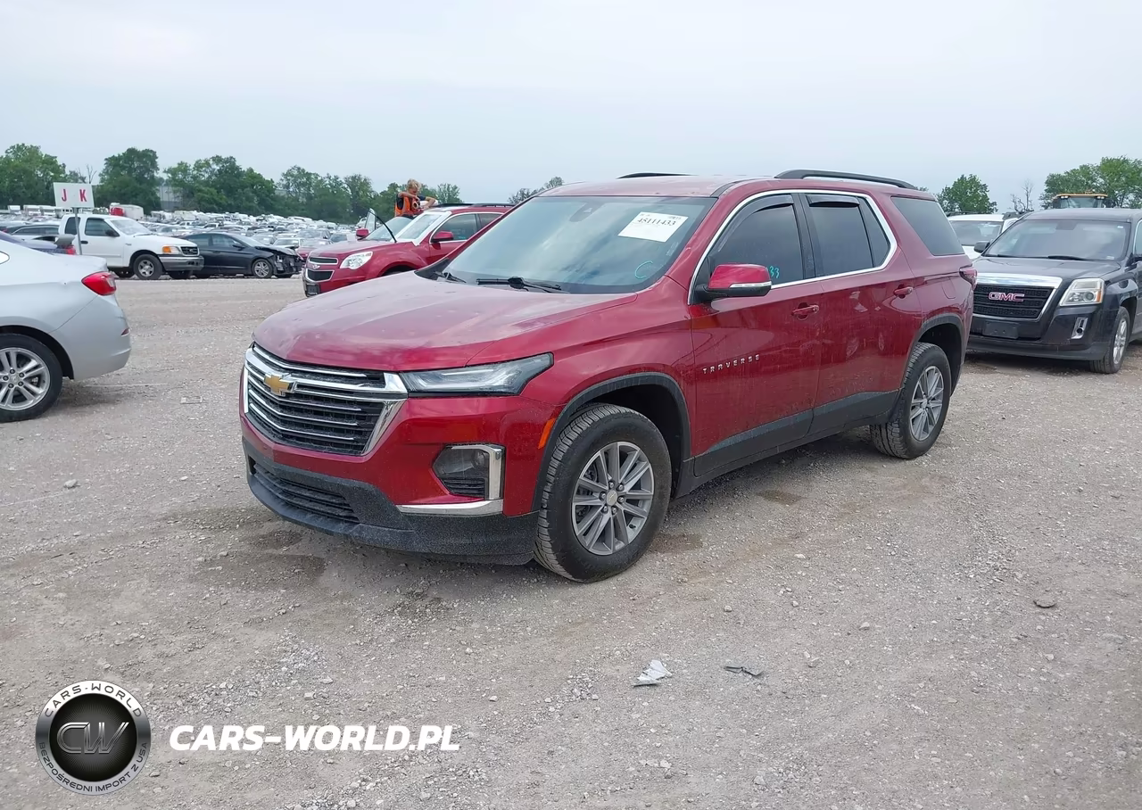 2023 Chevrolet Traverse Fwd Lt Cloth VIN:1GNERGKW4PJ114455 - 2
