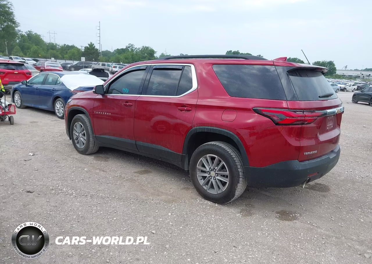 2023 Chevrolet Traverse Fwd Lt Cloth VIN:1GNERGKW4PJ114455 - 3