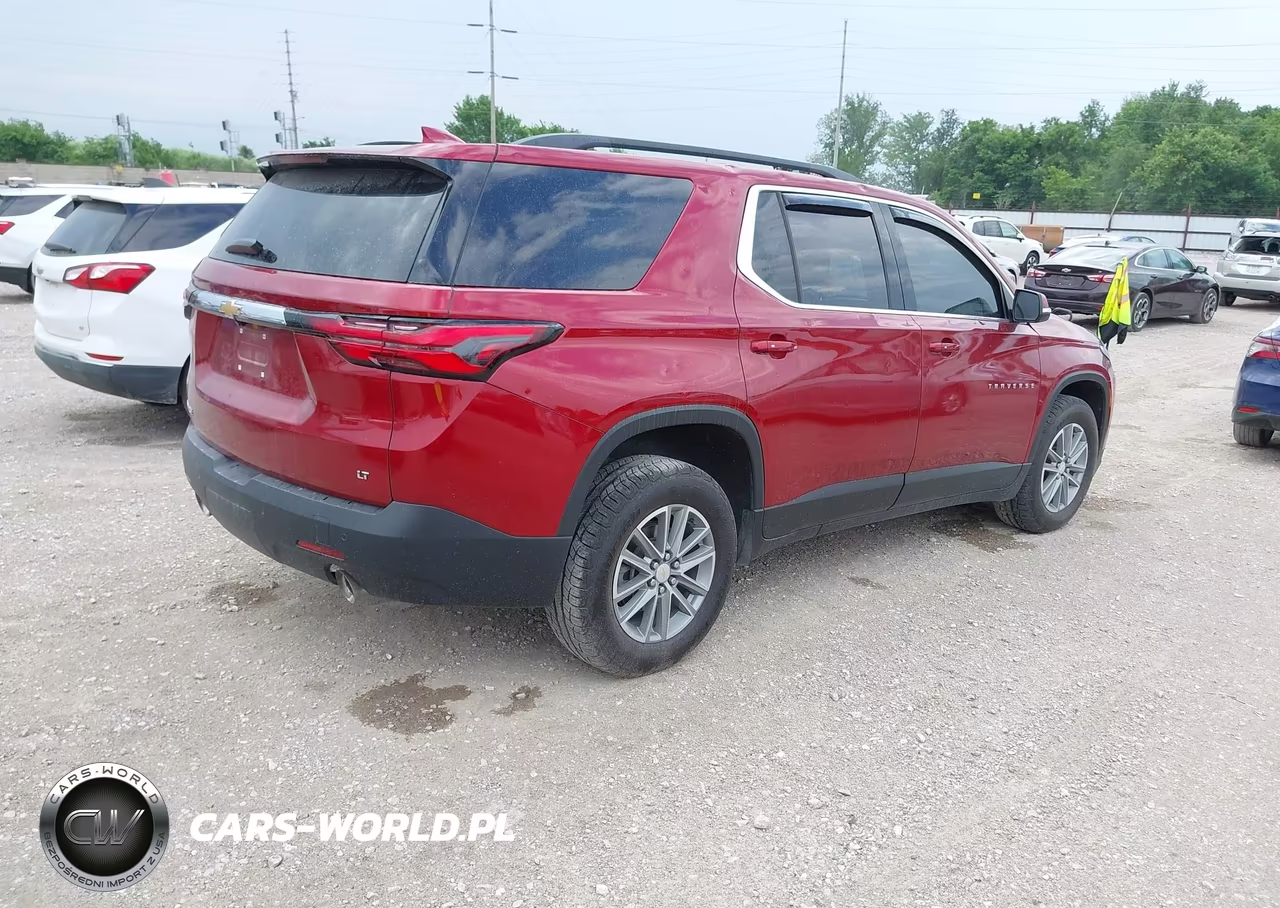 2023 Chevrolet Traverse Fwd Lt Cloth VIN:1GNERGKW4PJ114455 - 4