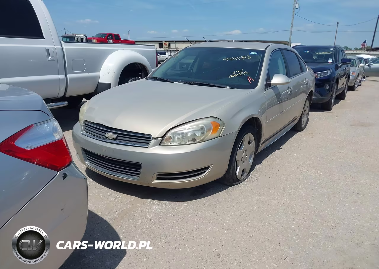 2009 Chevrolet Impala Ls VIN:2G1WB57K291125455 - 2