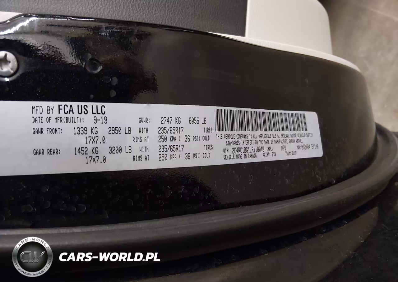 2020 Chrysler Pacifica Touring L VIN:2C4RC1BG1LR118048 - 9