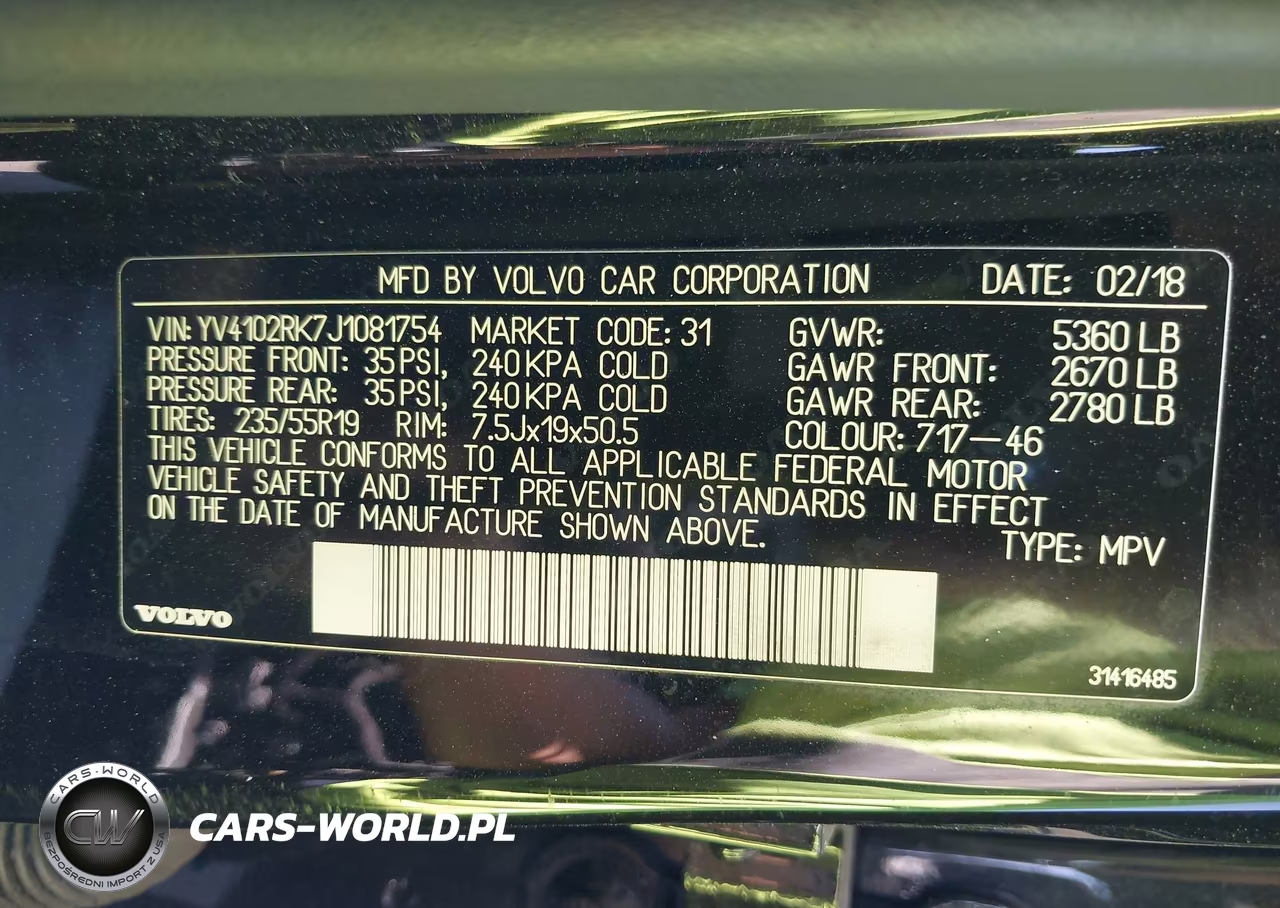 2018 Volvo Xc60 T5 Momentum VIN:YV4102RK7J1081754 - 9