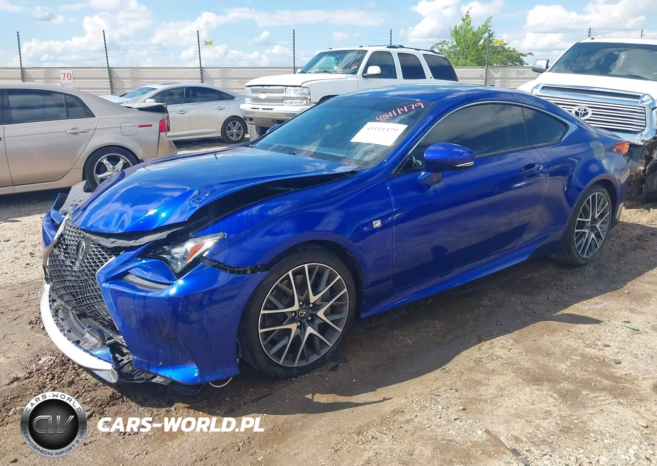 2015 Lexus Rc 350 VIN:JTHHE5BC1F5006280 - 2