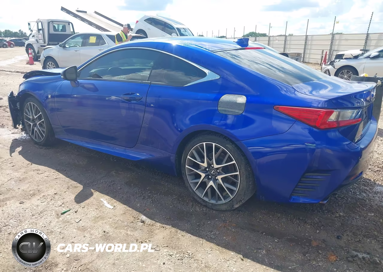 2015 Lexus Rc 350 VIN:JTHHE5BC1F5006280 - 3