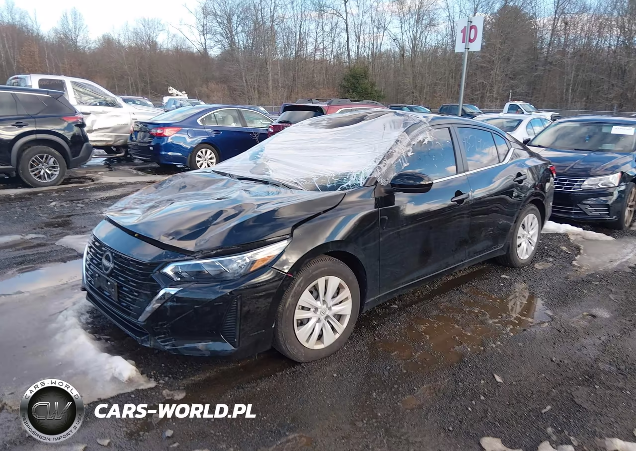 2024 Nissan Sentra S Xtronic Cvt VIN:3N1AB8BV0RY268476 - 2