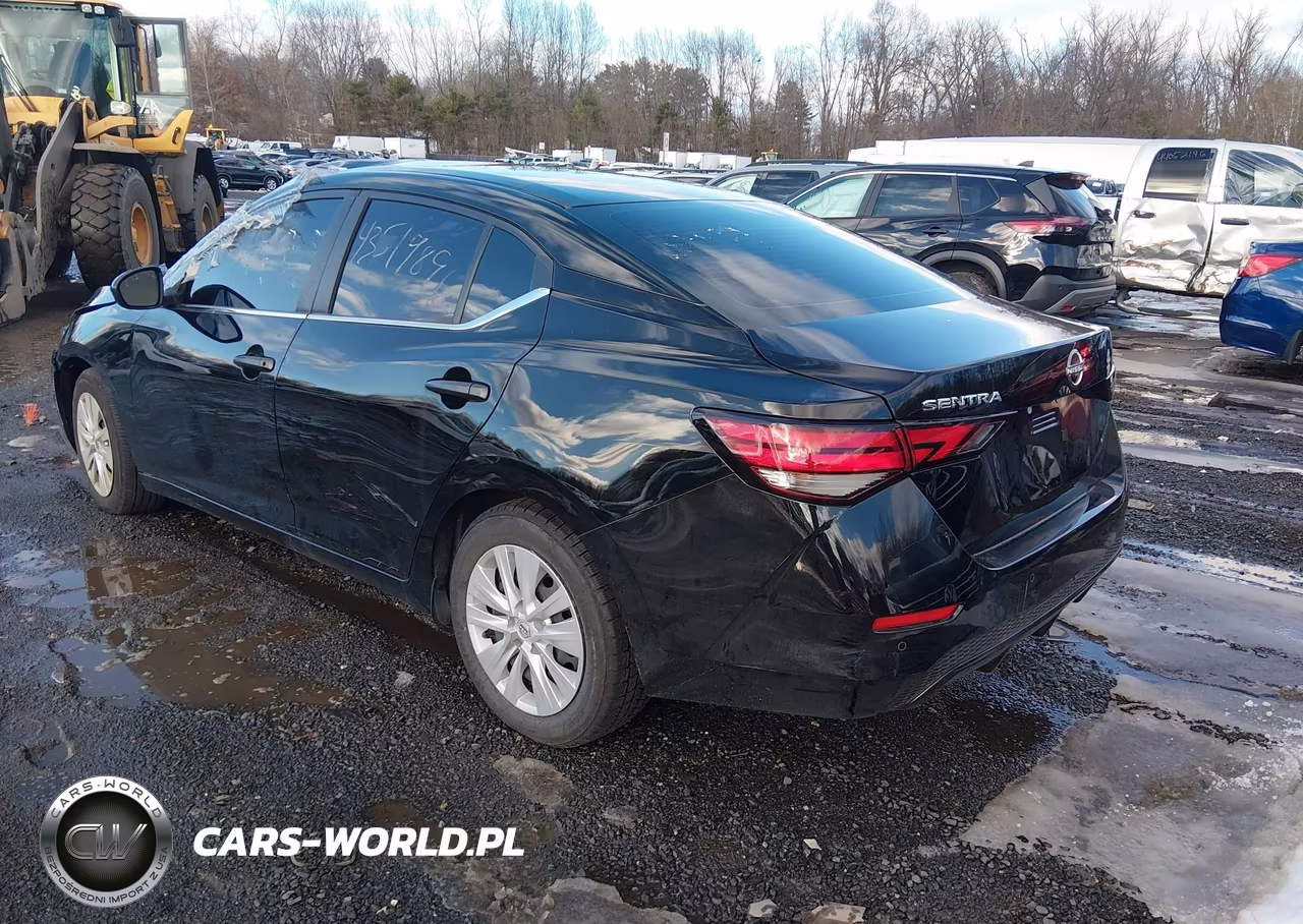 2024 Nissan Sentra S Xtronic Cvt VIN:3N1AB8BV0RY268476 - 3