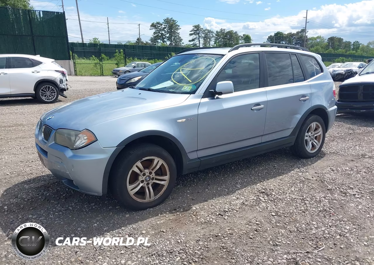 2006 BMW X3 3.0I VIN:WBXPA93436WG91860 - 2
