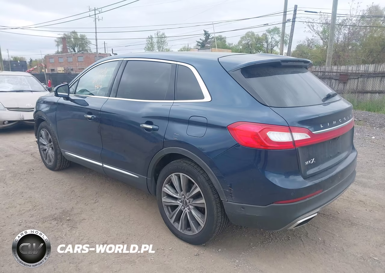 2017 Lincoln Mkx Reserve VIN:2LMPJ8LP6HBL15494 - 3