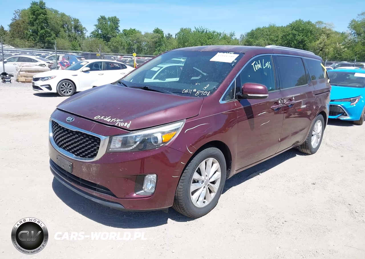 2015 Kia Sedona Ex VIN:KNDMC5C10F6031619 - 2