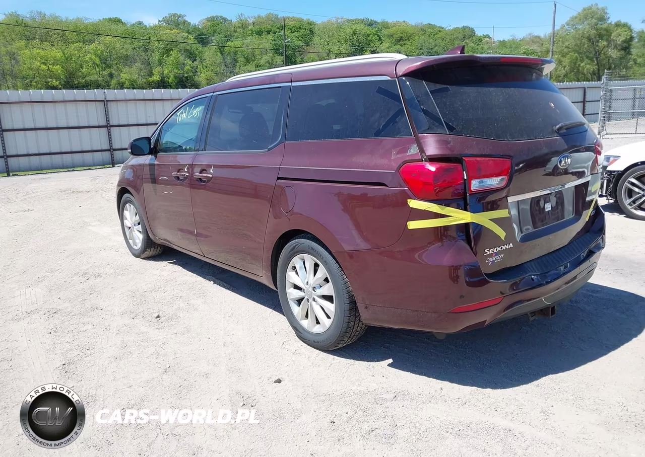 2015 Kia Sedona Ex VIN:KNDMC5C10F6031619 - 3