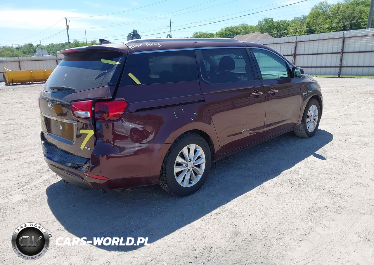 2015 Kia Sedona Ex VIN:KNDMC5C10F6031619 - 4