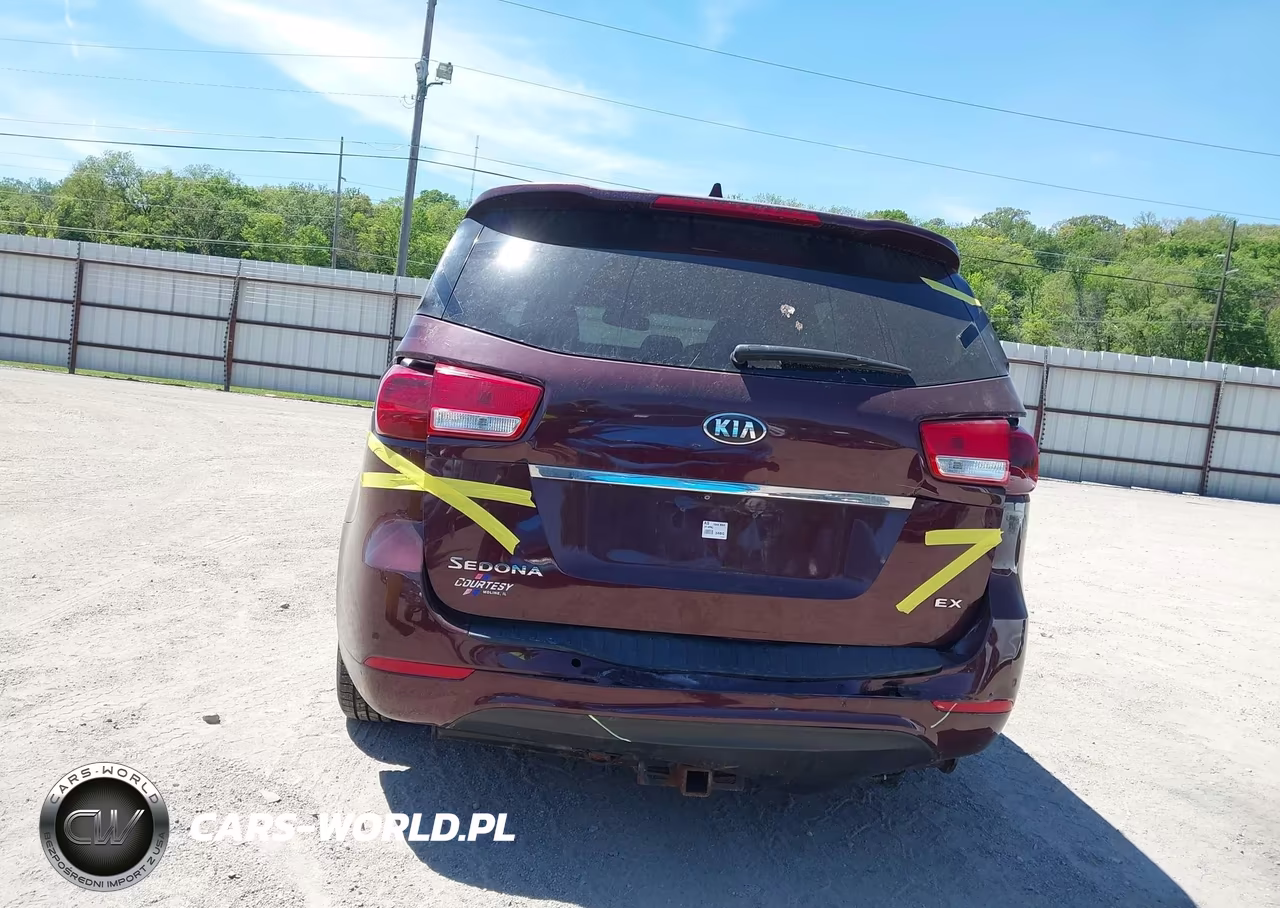 2015 Kia Sedona Ex VIN:KNDMC5C10F6031619 - 6