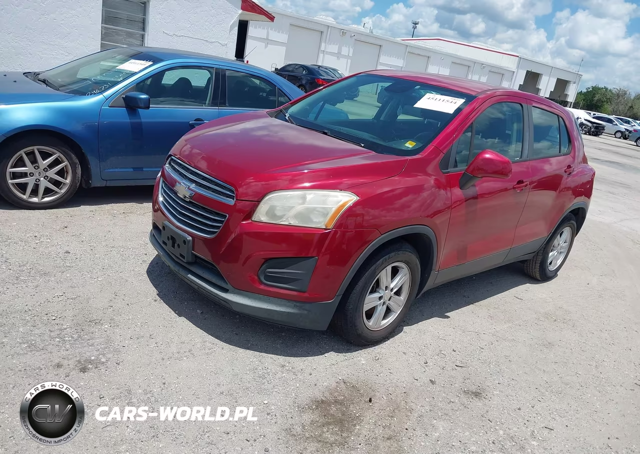 2015 Chevrolet Trax 1Ls VIN:KL7CJKSB9FB105523 - 2
