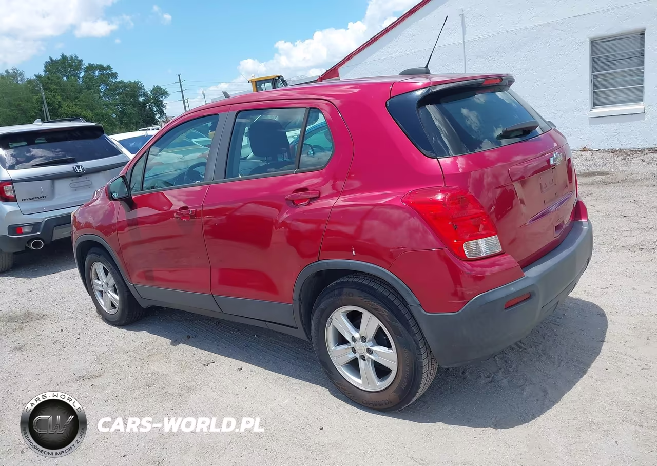 2015 Chevrolet Trax 1Ls VIN:KL7CJKSB9FB105523 - 3