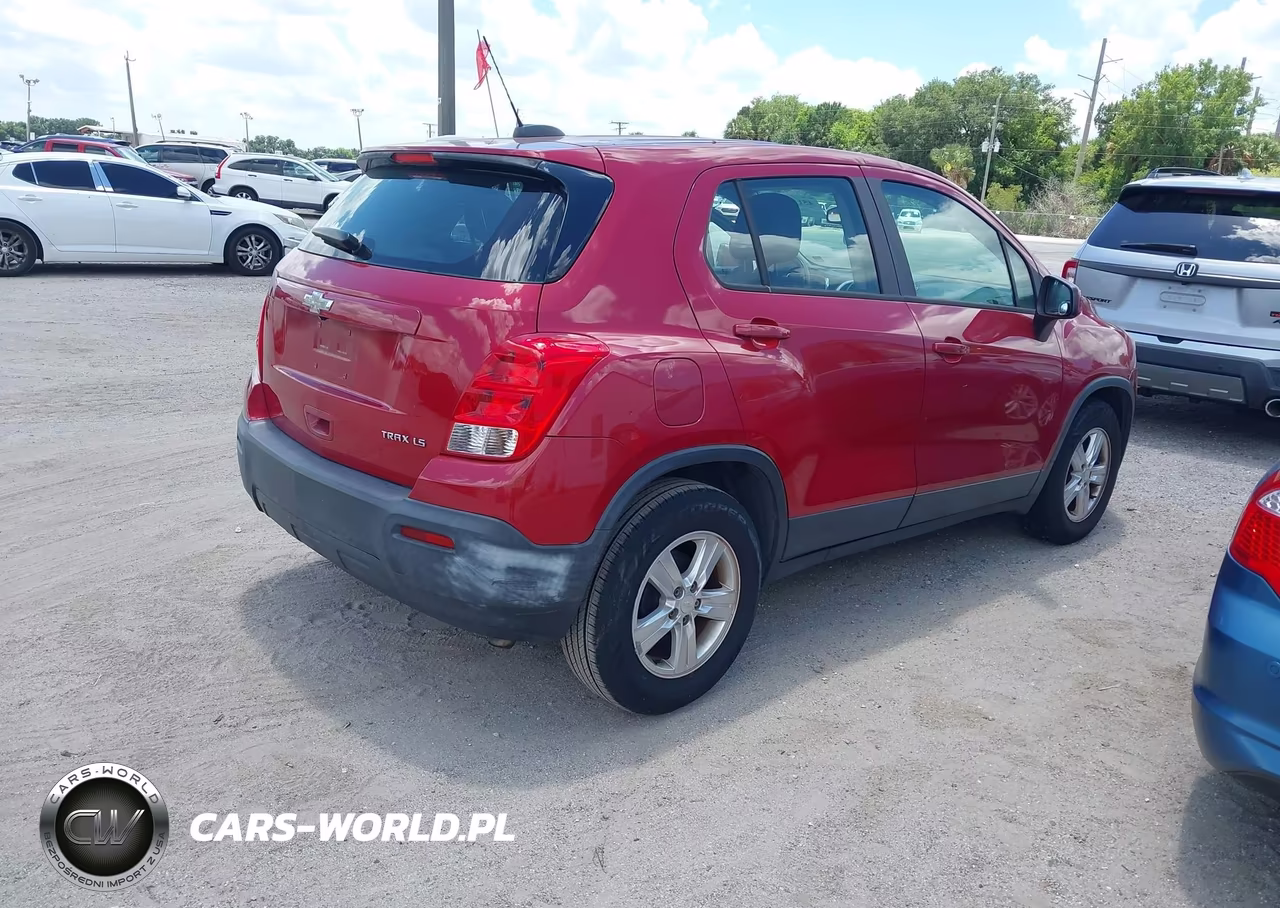 2015 Chevrolet Trax 1Ls VIN:KL7CJKSB9FB105523 - 4
