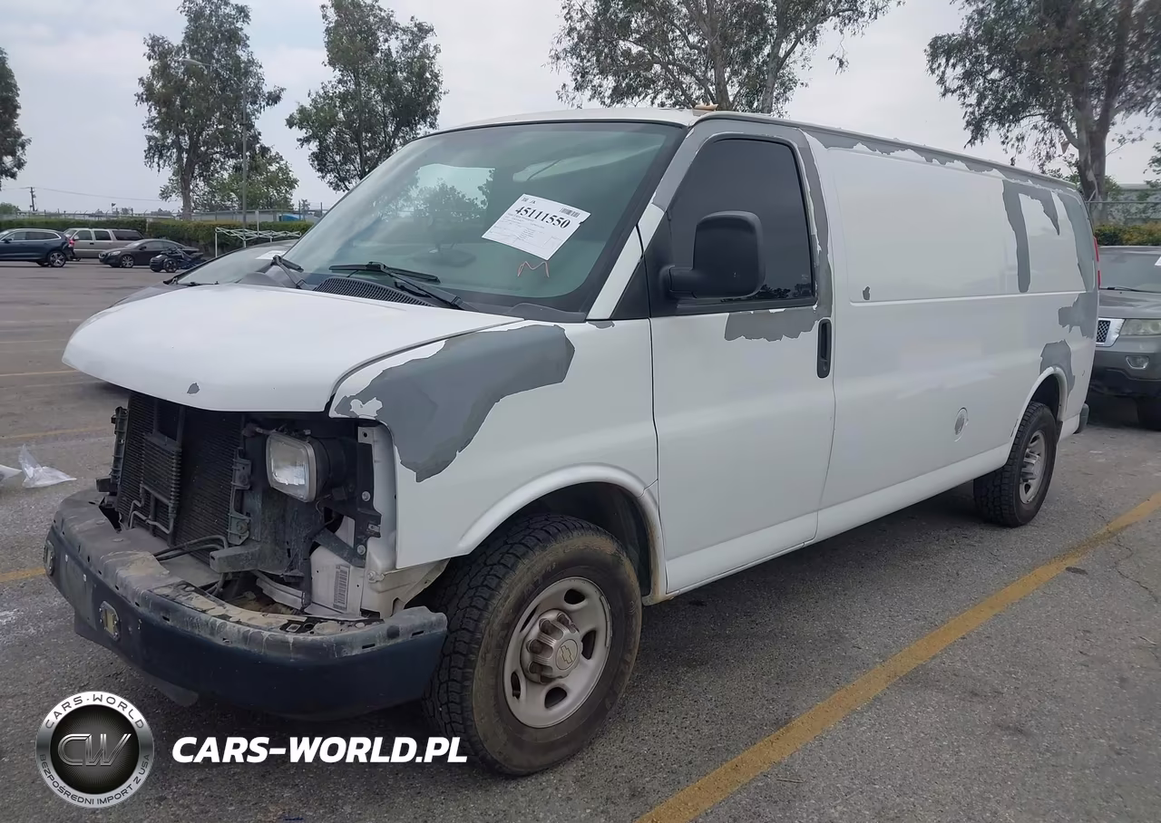 2010 Chevrolet Express 2500 Work Van VIN:1GCZGGBA0A1170047 - 2