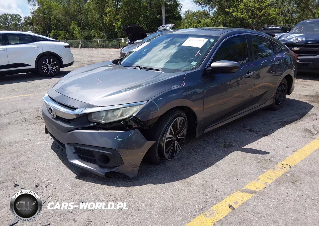 2016 Honda Civic Ex-L VIN:19XFC1F7XGE031351 - 2