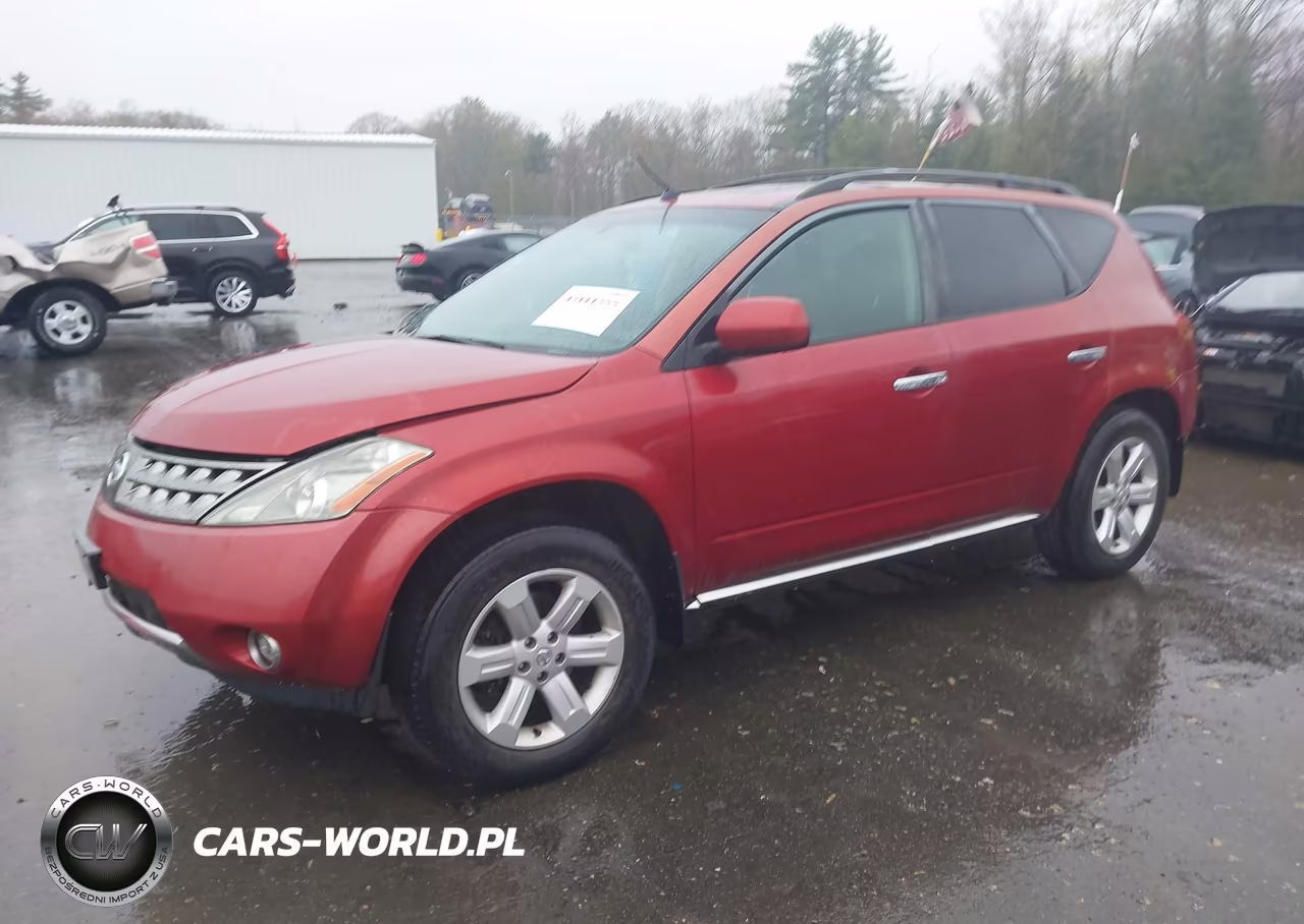 2007 Nissan Murano Sl VIN:JN8AZ08W07W661719 - 2