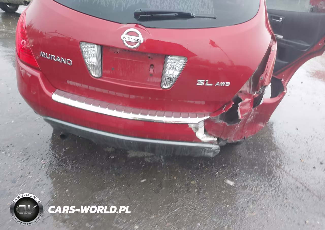 2007 Nissan Murano Sl VIN:JN8AZ08W07W661719 - 6