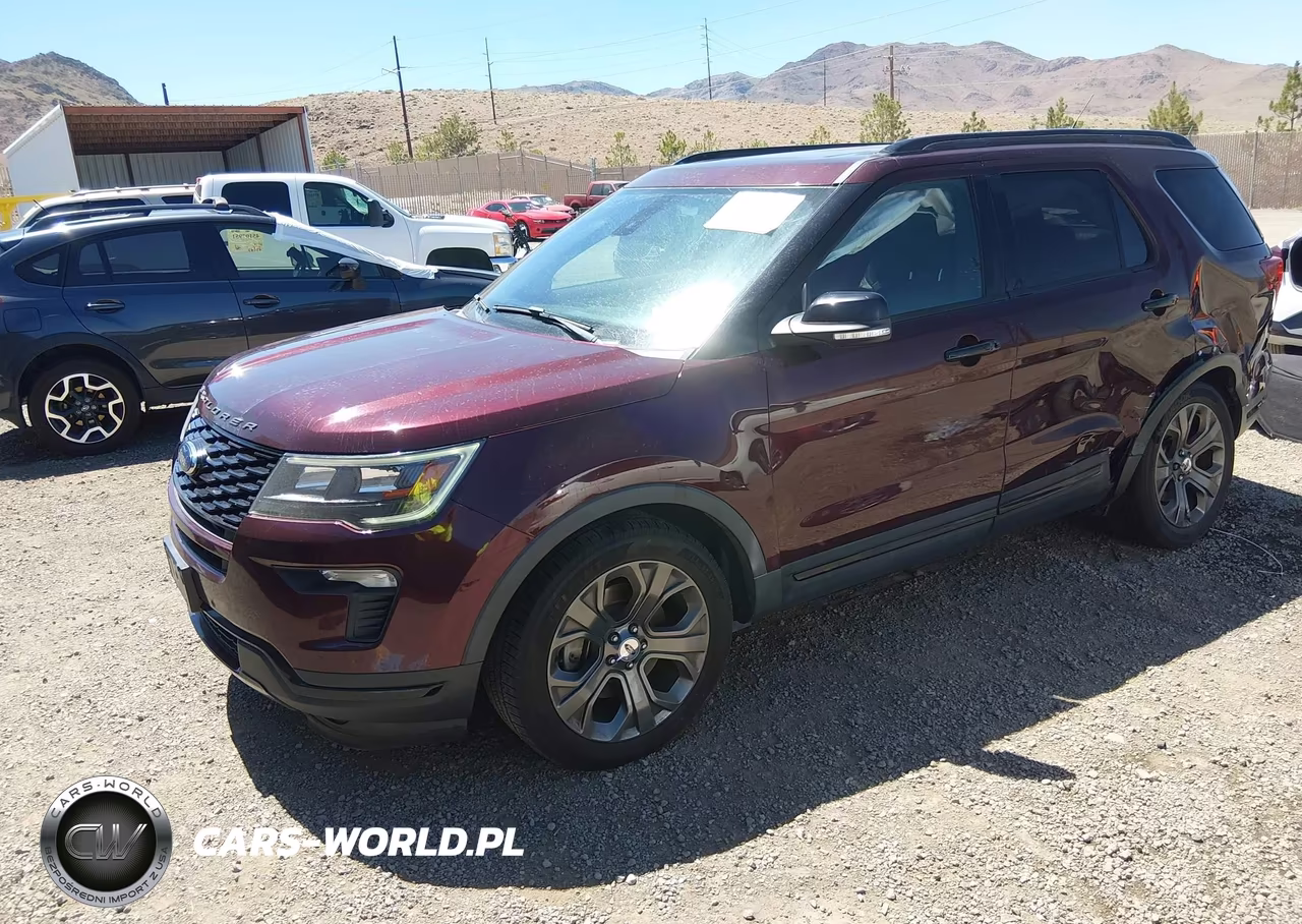 2018 Ford Explorer Sport VIN:1FM5K8GT4JGB65925 - 2