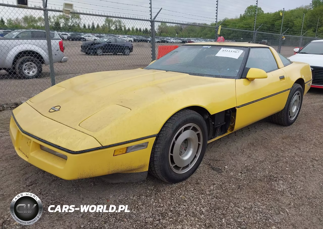 1987 Chevrolet Corvette VIN:1G1YY2186H5117827 - 2