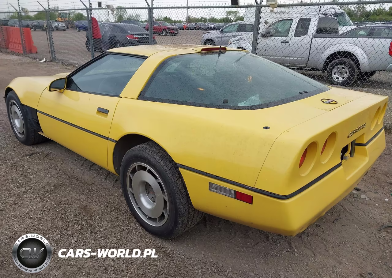 1987 Chevrolet Corvette VIN:1G1YY2186H5117827 - 3
