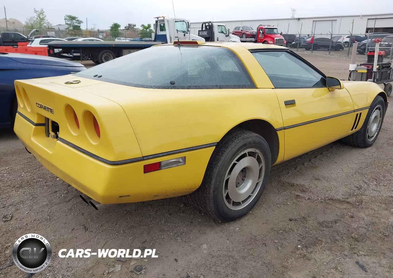 1987 Chevrolet Corvette VIN:1G1YY2186H5117827 - 4