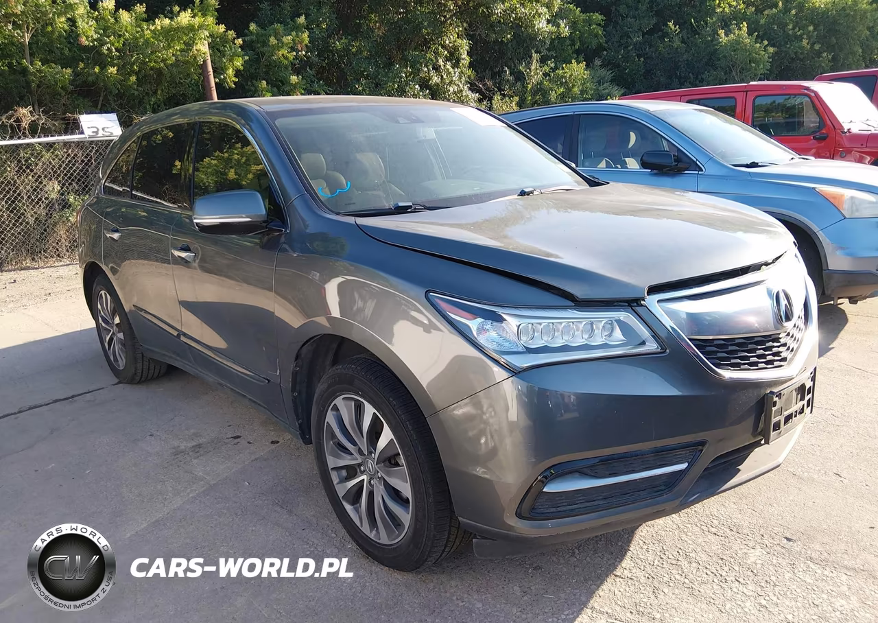 2014 Acura Mdx Technology Package