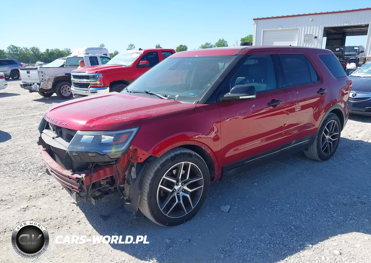 2018 Ford Explorer Sport VIN:1FM5K8GT6JGC41306 - 2
