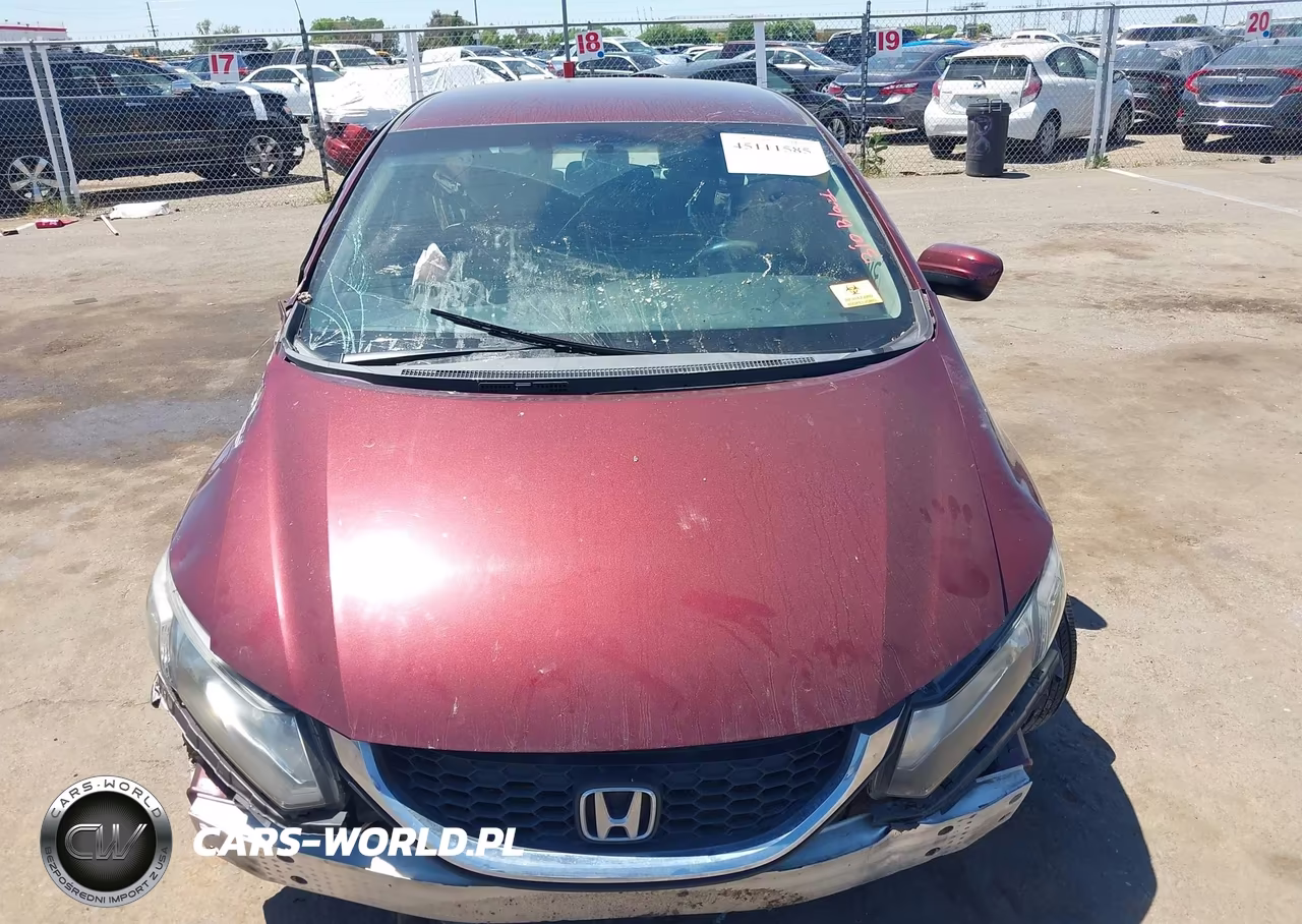 2015 Honda Civic Lx VIN:19XFB2F54FE262655 - 12