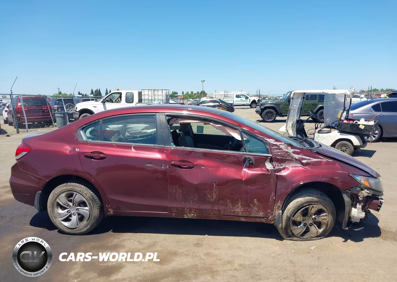 2015 Honda Civic Lx VIN:19XFB2F54FE262655 - 13