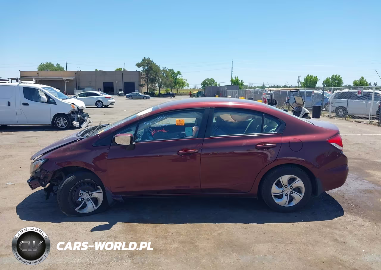 2015 Honda Civic Lx VIN:19XFB2F54FE262655 - 14
