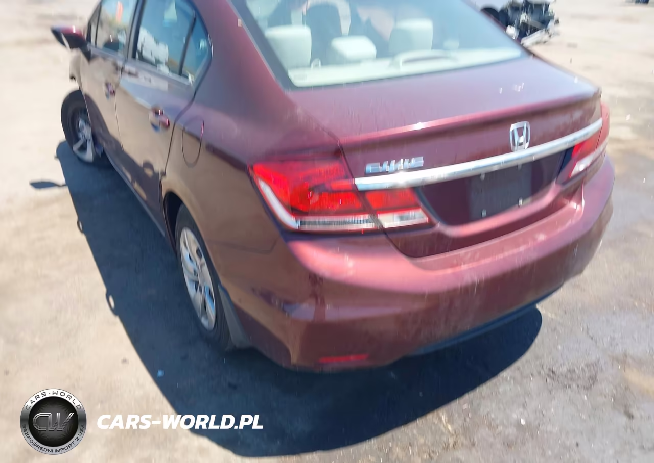 2015 Honda Civic Lx VIN:19XFB2F54FE262655 - 3