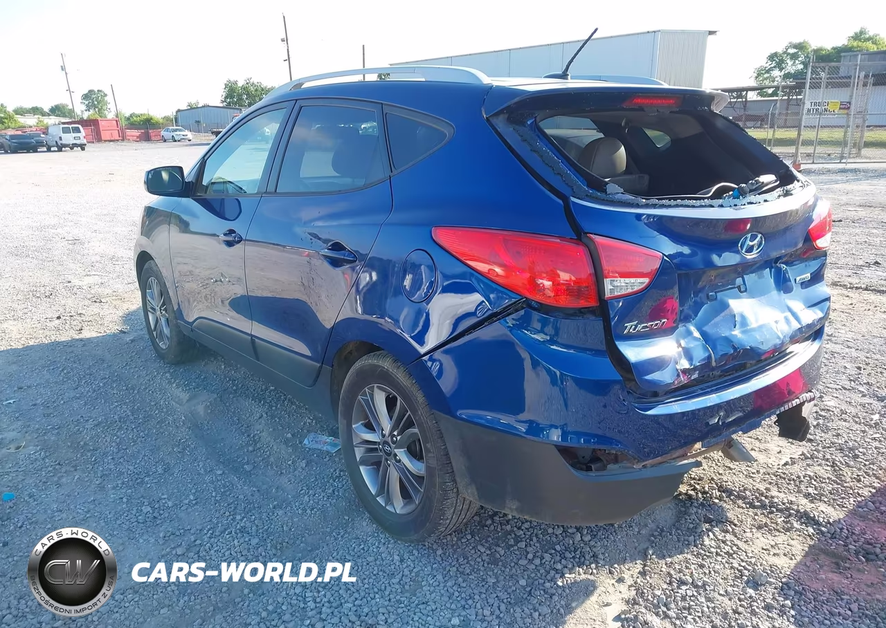2014 Hyundai Tucson Se VIN:KM8JUCAG4EU807123 - 3
