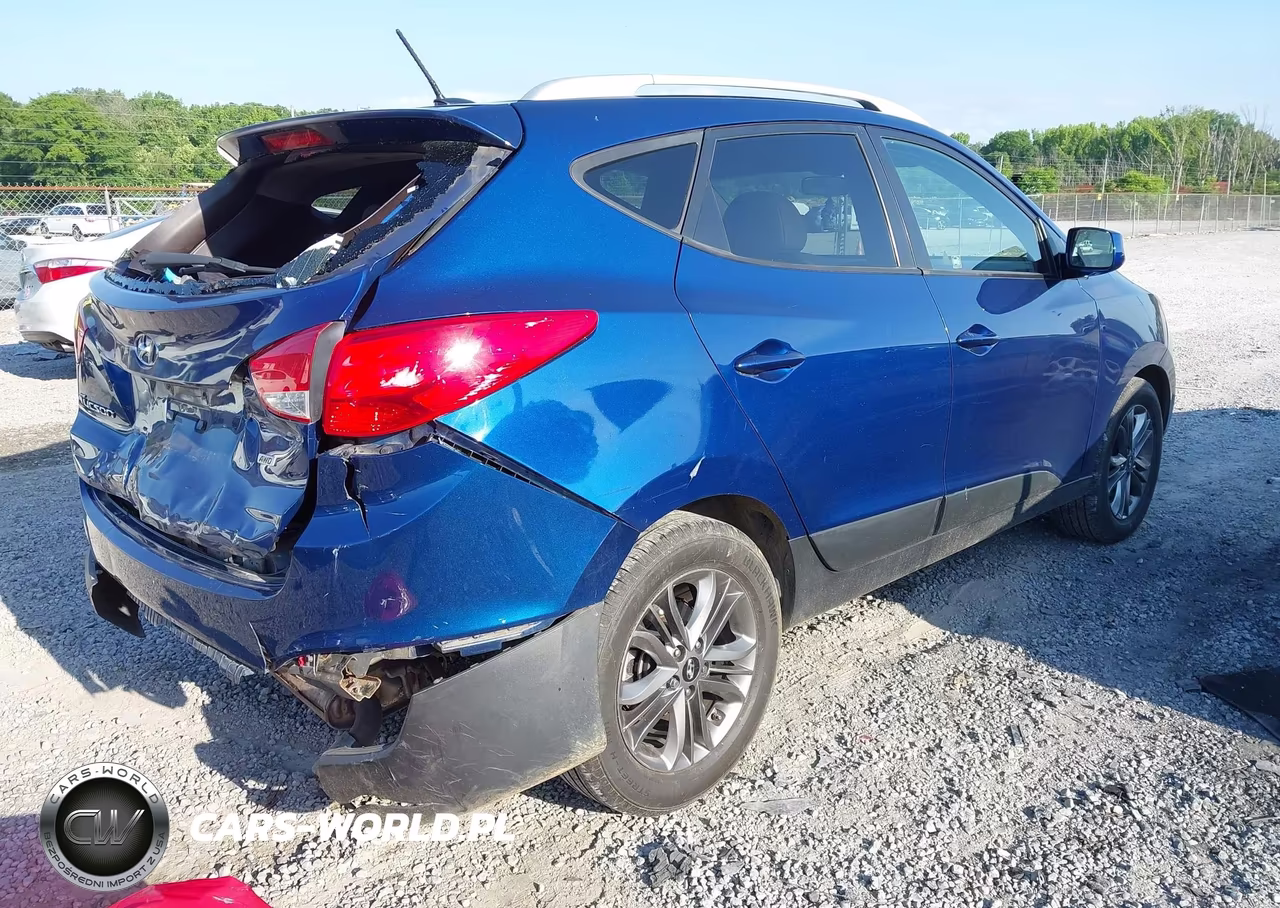 2014 Hyundai Tucson Se VIN:KM8JUCAG4EU807123 - 4