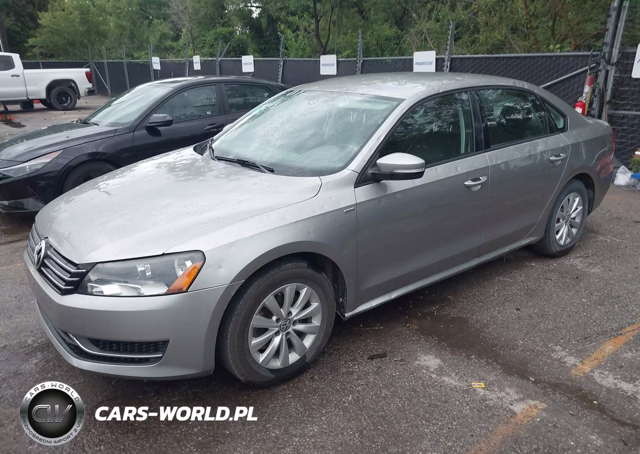 2014 Volkswagen Passat 1.8T Wolfsburg Edition VIN:1VWAT7A32EC101735 - 2